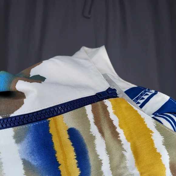 Dorothy Shoelen Skirt Set‎ 6 Cropped Jacket Full A-Line Midi Abstract Floral Y2K - Picture 14 of 15